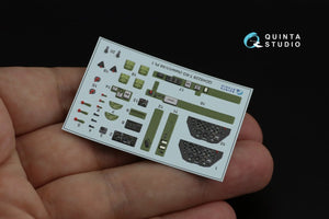 Quinta Studio QD48228 T-6G 3D-Printed &amp;amp; colored Interior on decal paper (Italeri) 1/48 – image 4