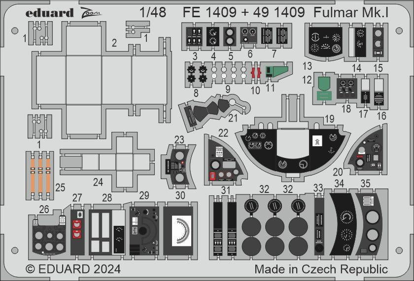 Eduard BIG49402 Fulmar Mk. I TRUMPETER 1/48 – Bild 4