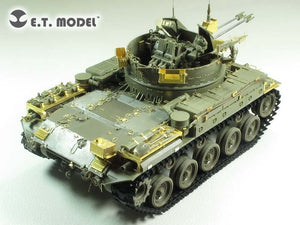 E.T. Model E35-198 US Army M42A1 Self-Propelled Anti-Aircraft gun late type (For AFV CLUB Kit) 1/35 – imagen 7