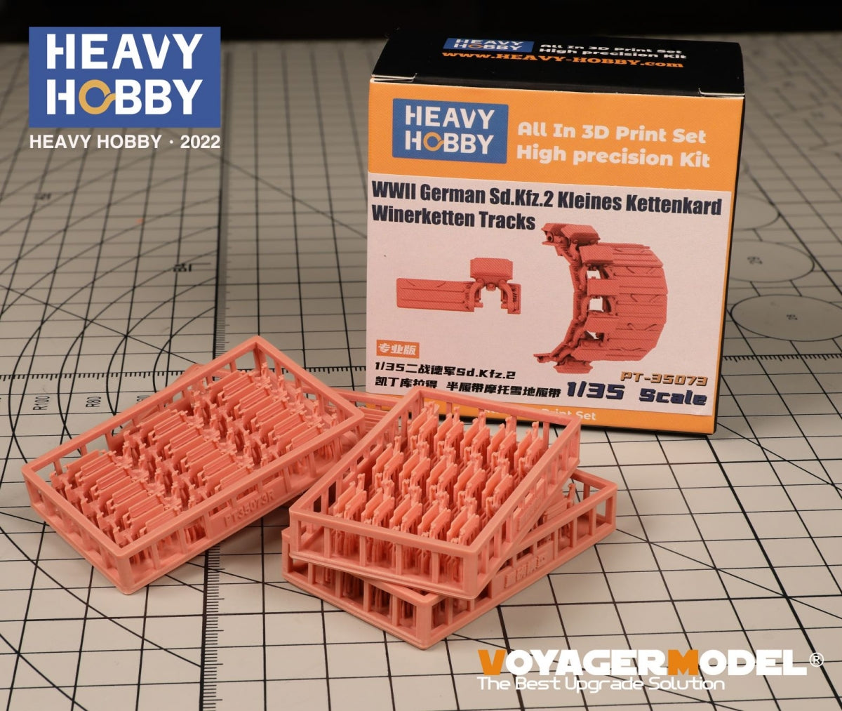 Heavy Hobby PT35073 WWII German Sd.Kfz.2 Kleines Kettenkard Winerketten Tracks 1/35