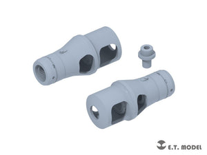 E.T. Model P35-307 WWII German 75mm Kwk42 Muzzle Brake Type.1 ( 3D Print ) 1/35 – Bild 2