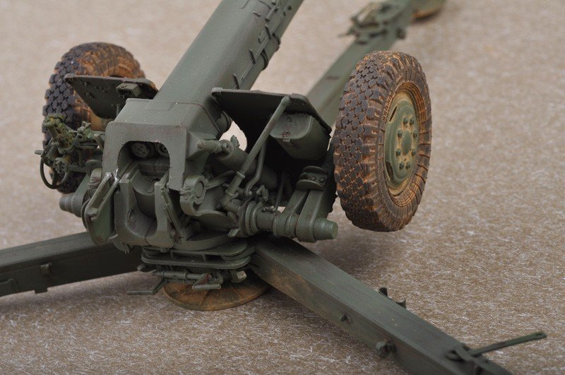 Trumpeter 02329 Soviet D-30 122mm Howitzer - Late Version 1/35 – immagine 10