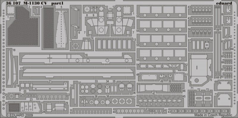Eduard 36107 M-1130 CV 1/35 Trumpeter – image 2