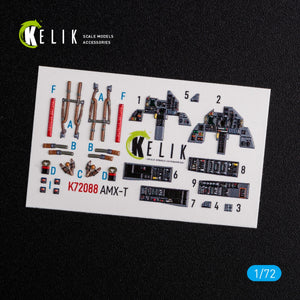 KELIK K72088 AMX-T interior 3D decals for Italeri kit 1/72 – Bild 3