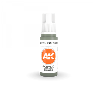 AK Interactive AK11135 FADED GREEN – STANDARD 17ml – imagen 2