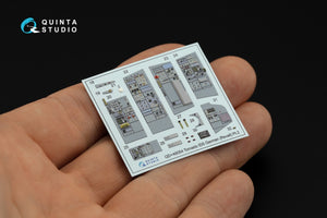 Quinta Studio QDS+48054 Tornado IDS German 3D-Printed &amp;amp; coloured Interior on decal paper (Revell) (small version) (with 3D-printed resin parts) 1/48 – immagine 5