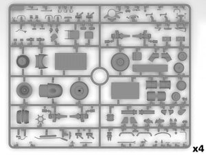 ICM 53055 Sikorsky CH-54A Tarhe with M-121 bomb 1/35 – immagine 14