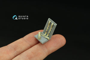 Quinta Studio QR+35027 WWII Luftwaffe fighter seatbelts (with metal buckles) (All kits) 1/35 – imagen 7