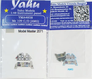 Yahu YMA4858 Me 109 C-D (AMG) 1/48