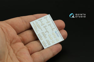 Quinta Studio QP48023 F-16 block 40/42 reinforcement plates (Tamiya) 1/48 – Bild 5