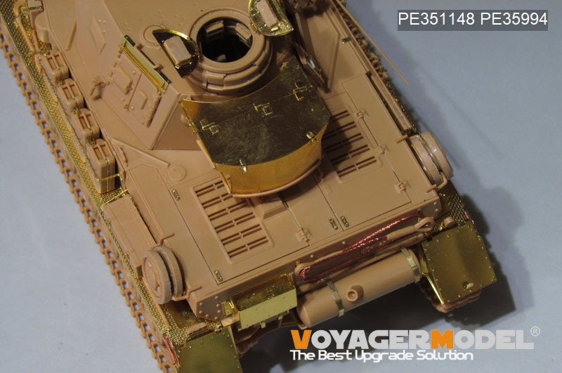 Maquette Voyager PE351148, char allemand Pz.Kpfw.IV Ausf.G Basic de la Seconde Guerre mondiale pour Tamiya 35378, échelle 1/35 – image 6