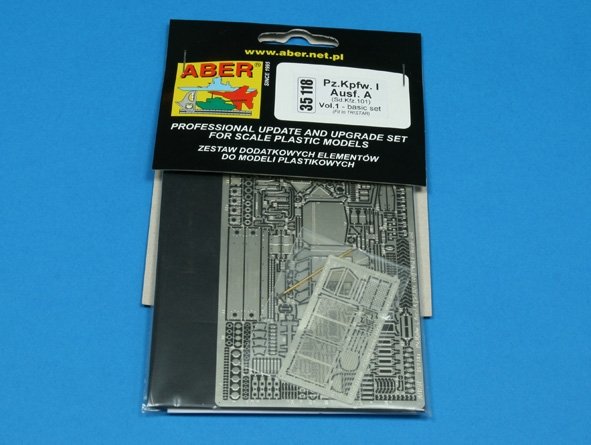 Aber 35118 Pz.Kpfw. I Ausf.A Vol.1 ensemble de base (TRI) (1/35) – image 3