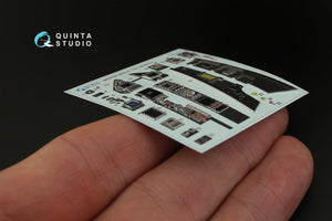 Quinta Studio QD32010 Mirage 2000-5 3D-Printed &amp;amp; coloured Interior on decal paper (for Kitty Hawk kit) 1/32 – immagine 8