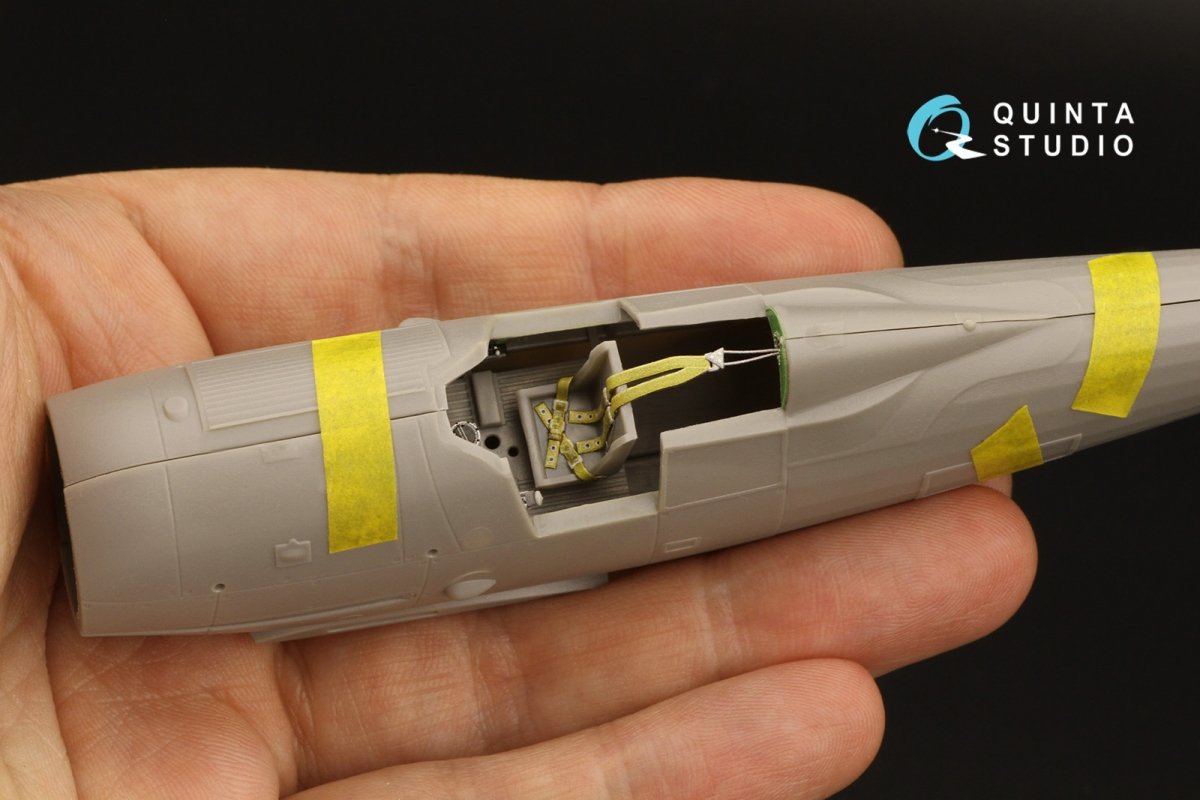 Quinta Studio QD48312 Gloster Gladiator MKII 3D-Printed &amp;amp; coloured Interior on decal paper (Roden) 1/48 – Bild 9