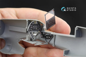 Quinta Studio QD48218 Hawker Typhoon Mk.1b early 3D-Printed &amp;amp; coloured Interior on decal paper ( Hasegawa ) 1/48 – Bild 4