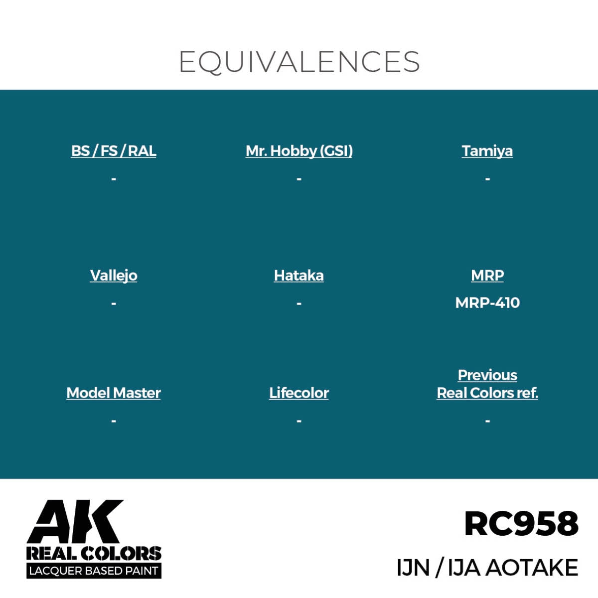 AK Interactive RC958 IJN / IJA Aotake 17 ml – imagen 2