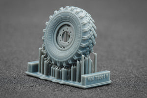ScaleX WM 72001S ZIL 131 Sagged wheel set (for ICM) 1/72