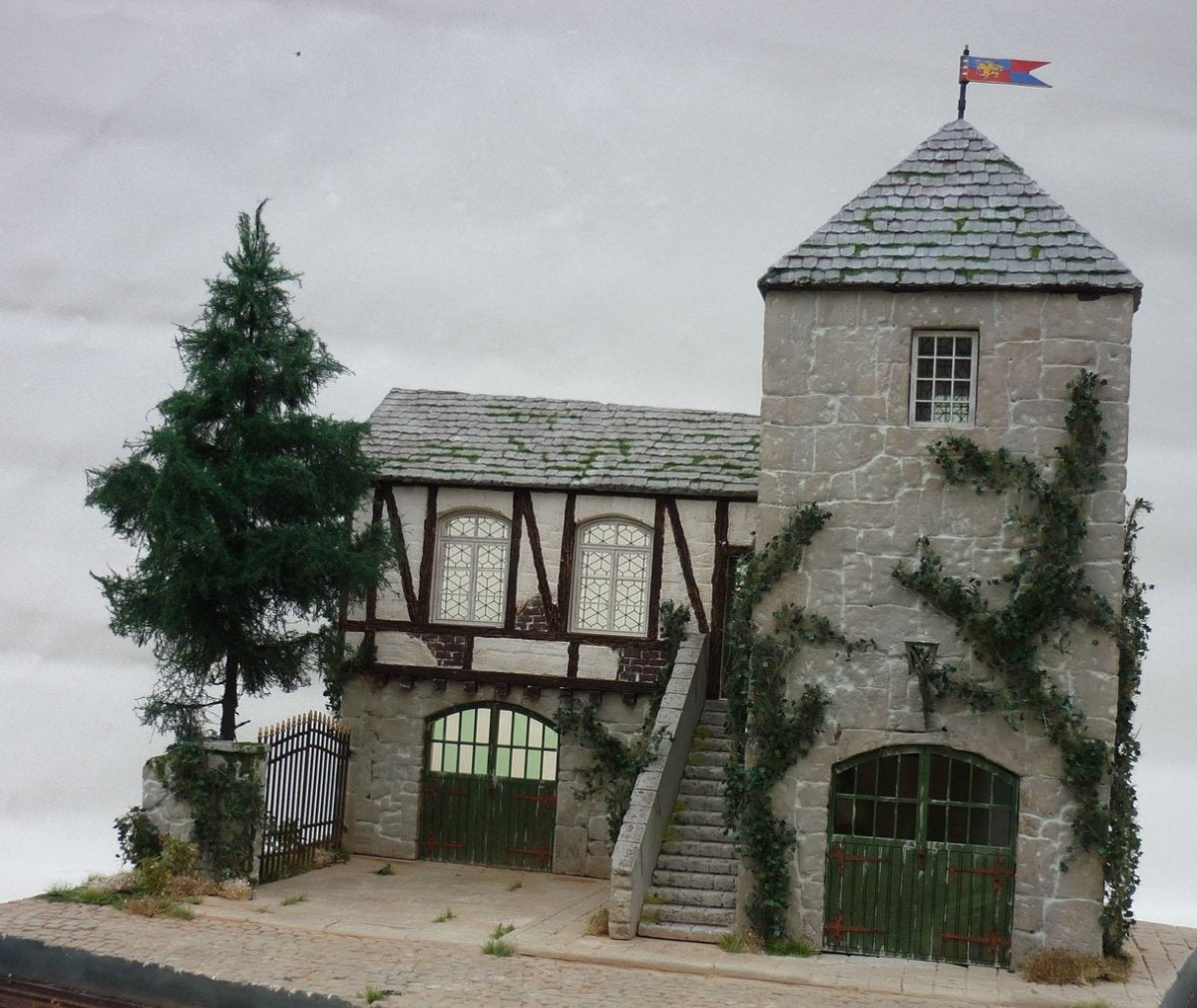 RT-Diorama 35242 Diorama-Base: &amp;quot;Old Manor&amp;quot; 1/35 – Bild 12