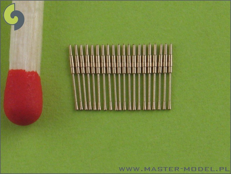 Master SM-350-048 German 20mm/65 C/38 barrels (late type) (20pcs) - almost all German warships – imagen 2