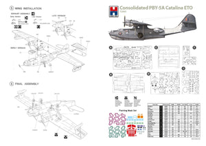 Hobby 2000 72065 Consolidated PBY-5A Catalina ETO ( Academy + CARTOGRAF + MASKI) 1/72 – immagine 3