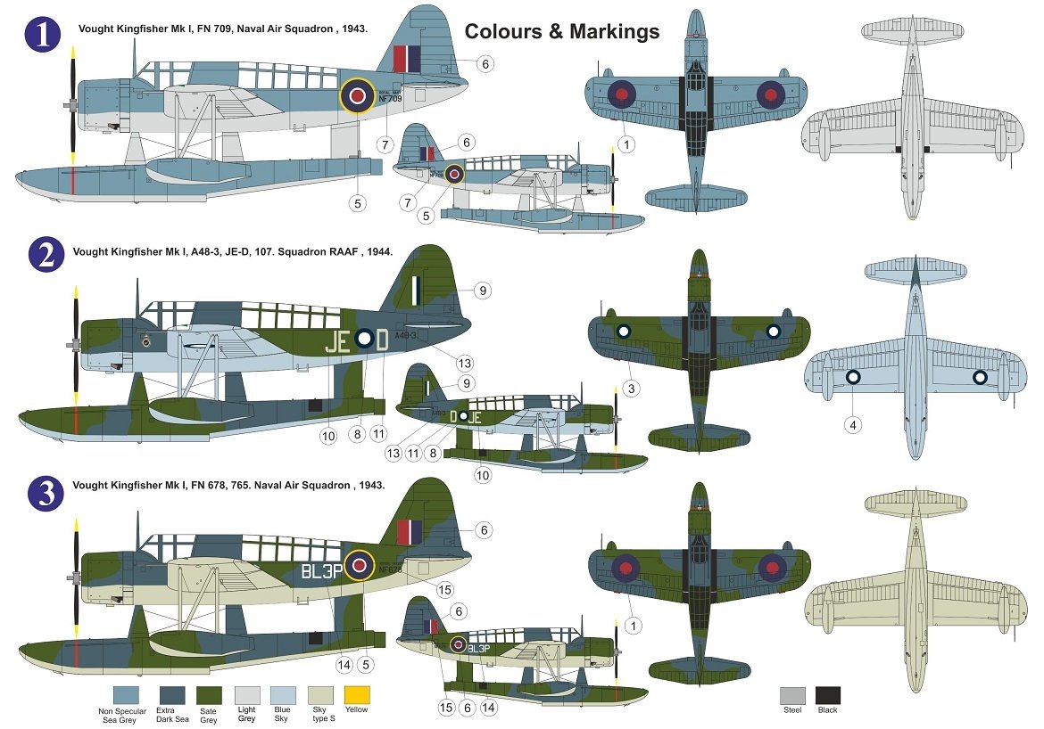 AZ Model AZ7673 Kingfisher Mk.I 1/72 – immagine 2