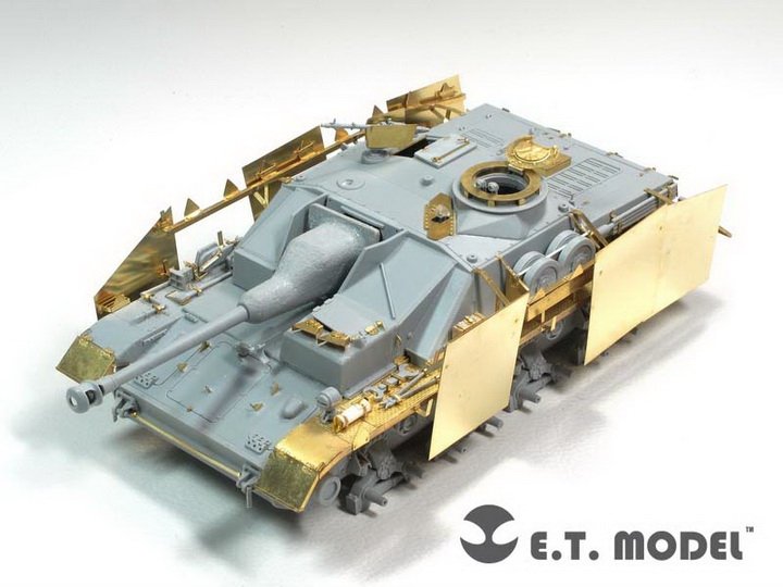 Modèle ET EA35-079 Schürzen allemands de la Seconde Guerre mondiale pour Stug.IV pour kit DRAGON Smart au 1/35