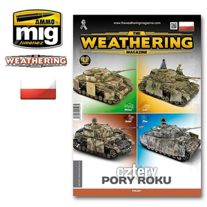 Munitions du Mig 4527PL. Le magazine Weathering, numéro 28. QUATRE SAISONS (polonais)