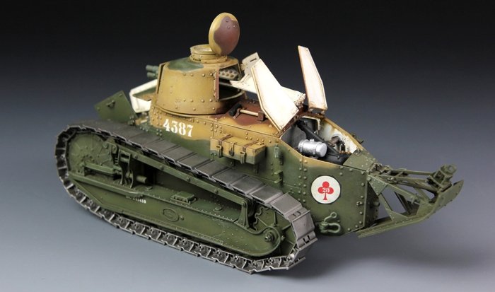 Meng Models TS-008 French FT-17 Light Tank (Cast Turret) 1/35 – Bild 7
