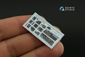 Quinta Studio QDS-48278 F/A-18А++ 3D-Printed &amp;amp; coloured Interior on decal paper (HobbyBoss)(Small version) 1/48 – immagine 4