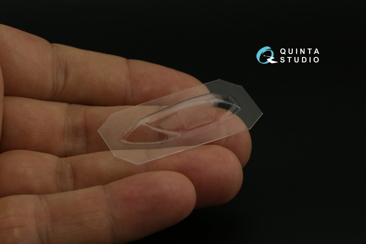 Quinta Studio QC72074 Me-262A verrière transparente sous vide (Revell) 1/72 – image 3