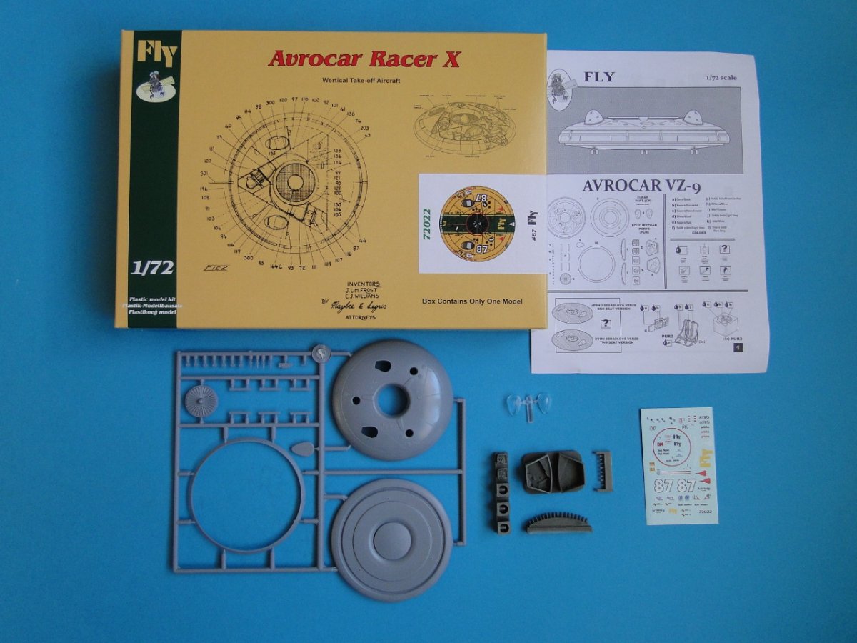 Fly 72022 Avrocar Racer X 1/72 – zdjęcie 2