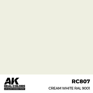 AK Interactive RC807 Blanc crème RAL 9001 17 ml