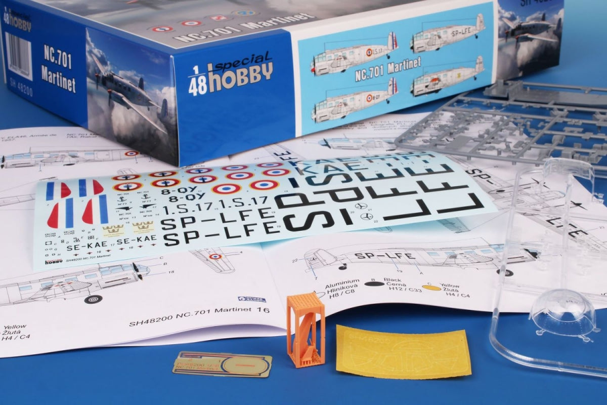 Special Hobby 48200 SNCAC NC.701 Martinet 1/48 – image 4