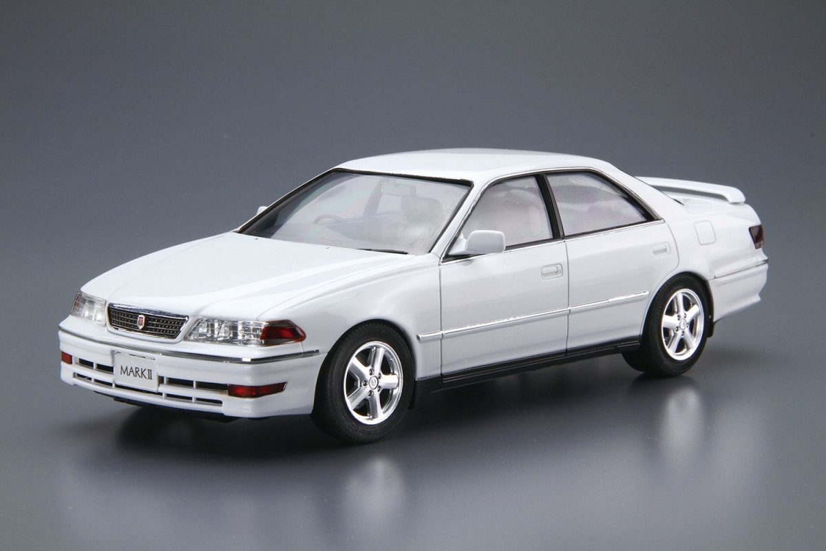Aoshima 05680 Toyota JZX100 Mark II Tourer V &amp;#39;00 1/24 – immagine 2
