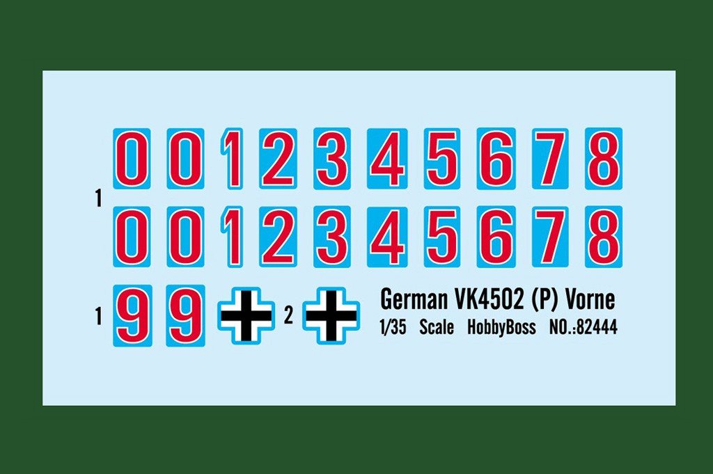 Hobby Boss 82444 German VK4502 (P) Vorne 1/35 – immagine 4
