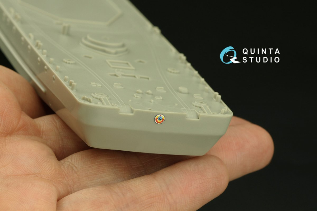 Quinta Studio QP135004 Stars and National emblems for Soviet/Russian warships 1/350 – Bild 9