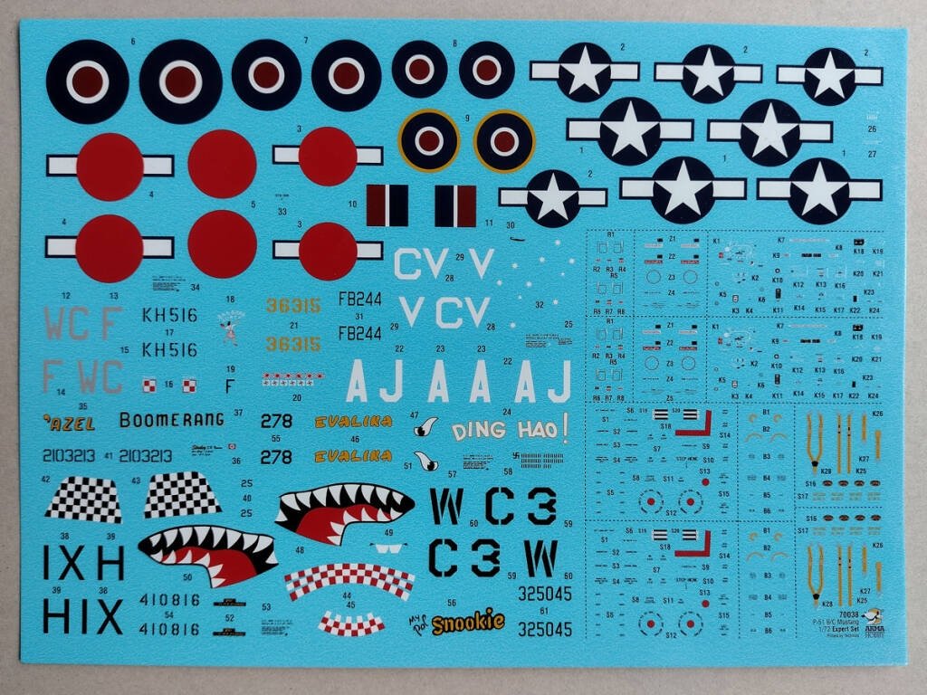 Arma Hobby 70038 P-51 B/C Mustang™ Expert Set 1/72 – Bild 14