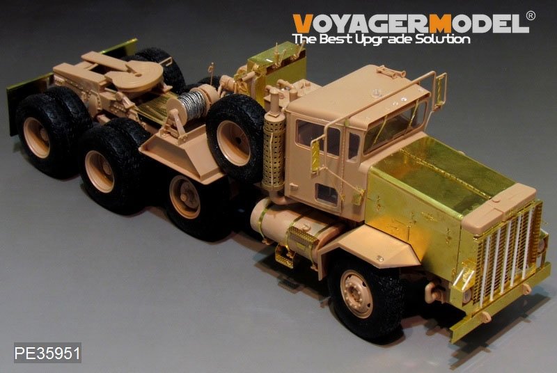 Voyager Model PE35951 Modern US Army M911 C-HET &amp;amp;M747 Heavy Equipment Semi-Trailer For MENG SS-013 1/35 – Bild 23