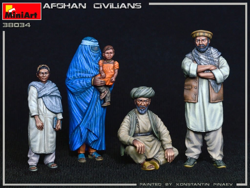 Miniart 38034 AFGHAN CIVILIANS 1/35 – Bild 2