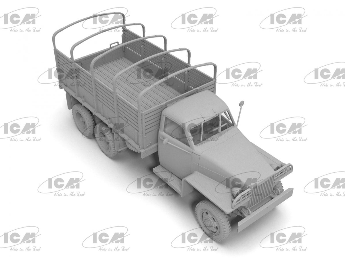 ICM 35490 US military truck Studebaker US-6-U3 1/35 – immagine 4