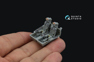 Quinta Studio QD72144 A-6E TRAM Intruder 3D-Printed &amp;amp; coloured Interior on decal paper (Trumpeter) 1/72 – imagen 10