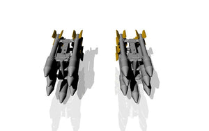 Armory Models ACA4814 S-3K unguided missiles w/ APU-14U launcher rack 1/48 – Bild 3