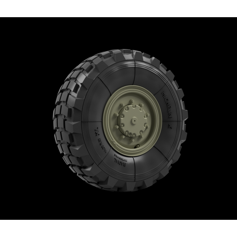 Panzer Art RE35-835 M1014 &amp;amp; M1001 road wheels (Michelin X) 1/35