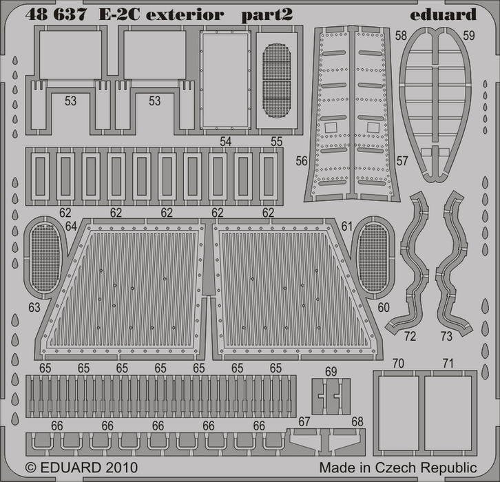 Eduard 48637 E-2C extérieur KINETIC (1/48)