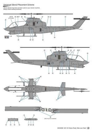 Special Hobby 32082 AH-1G Cobra ‘Early Tails over Vietnam’ Hi-Tech Kit 1/32 – Bild 7