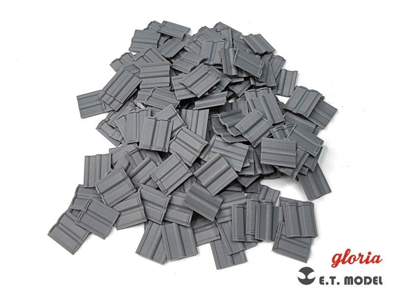 E.T. Model P35-207 MODERN Roof Tiles Mendip Type 1/35 ( dachówki ) – immagine 3