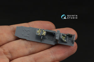 Quinta Studio QD72188 Bf 110G2/4 3D-Printed &amp;amp; coloured Interior on decal paper (Eduard) 1/72 – imagen 6