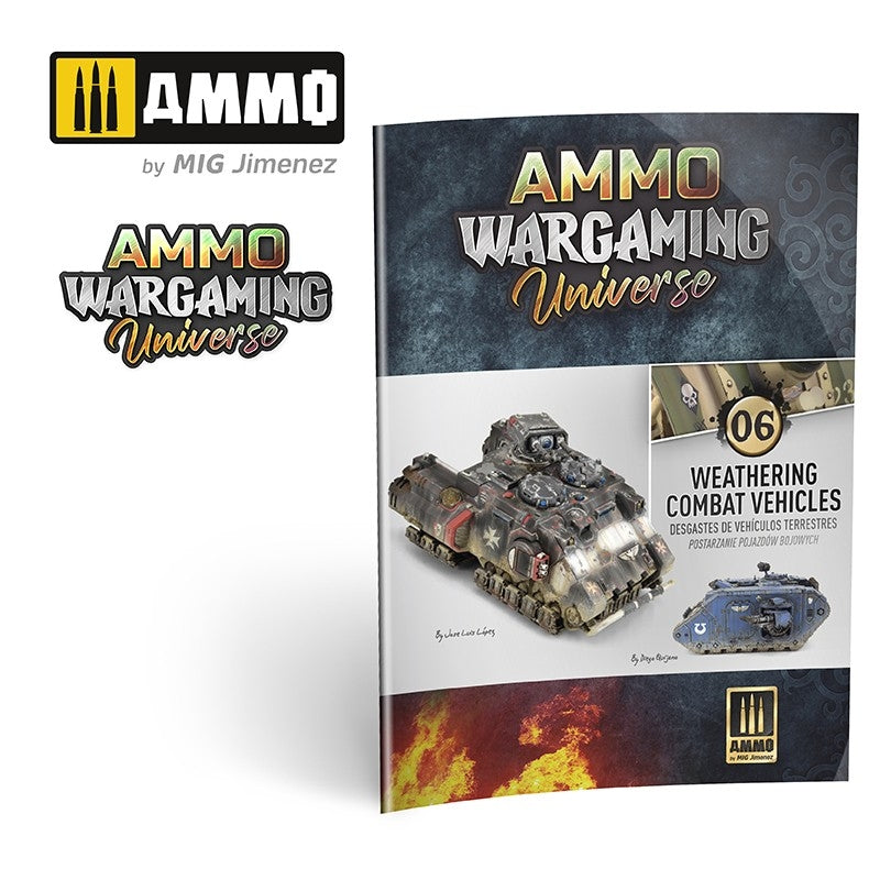 Ammo of Mig 6925 AMMO WARGAMING UNIVERSE Livre 06 - Vieillissement des véhicules de combat (anglais, espagnol, polonais)