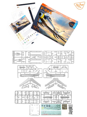 Clear Prop! CP72055 North American F 86 A Sabre in Korea - Early Variants (Advanced Kit) – immagine 3