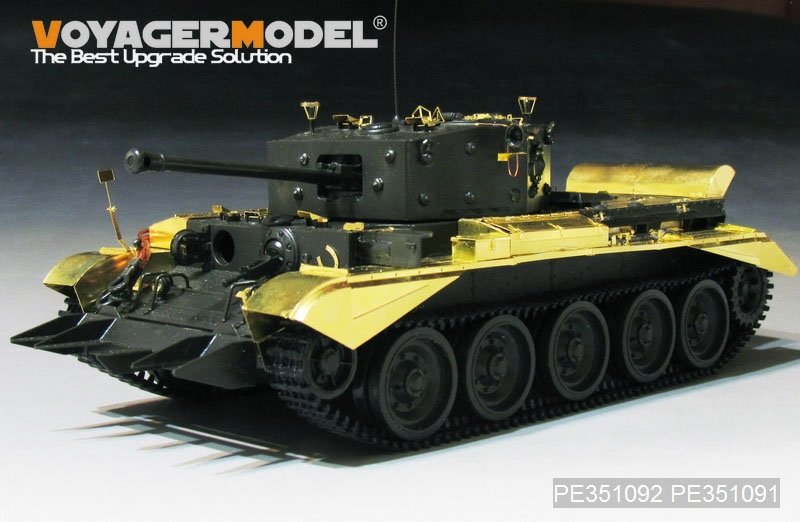 Voyager Model PE351092 WWII UK Cromwell Mk. IV/Centaur C.S.Mk IV Fenders for Tamiya 1/35 – Bild 7